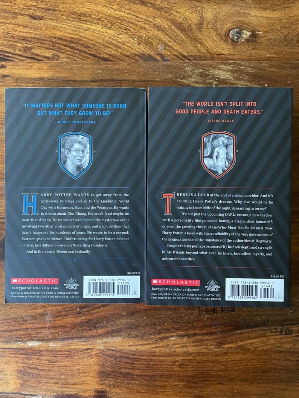 7 Harry Potter Complete Books Set of Seven Scholastic Black White Covers - Picture 10 of 16